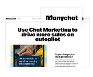 ManyChat AI Powered Chatbot and Marketing Tool