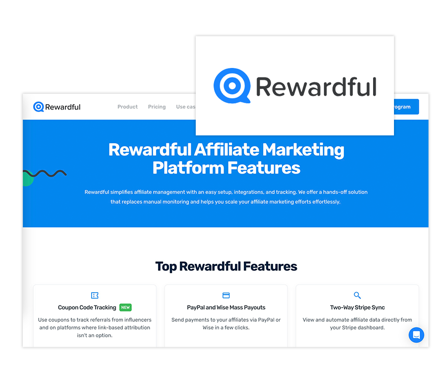 Rewardful Affiliate Tracking Software