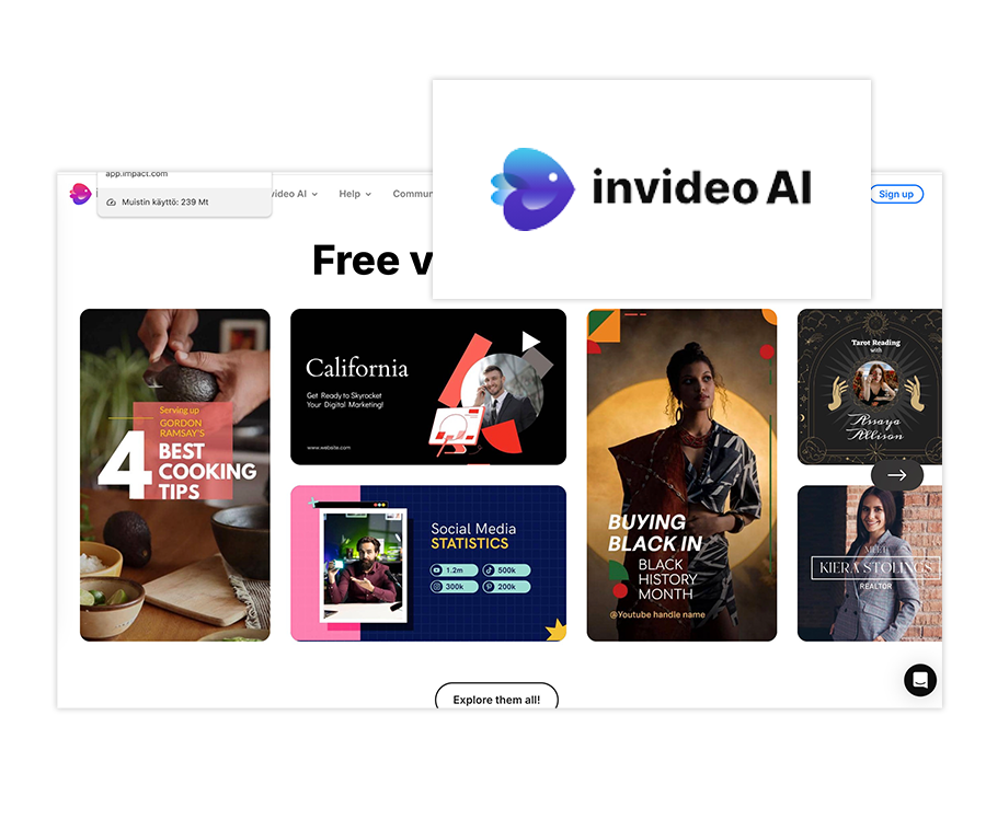 Invideo AI Video Generator